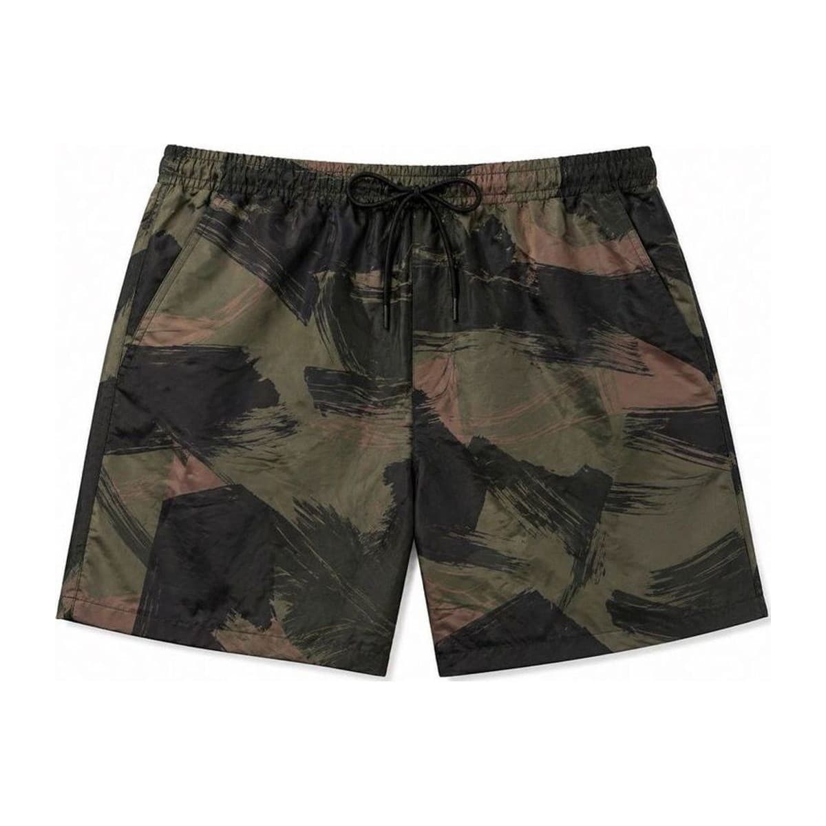 Abstract Camo Shorts