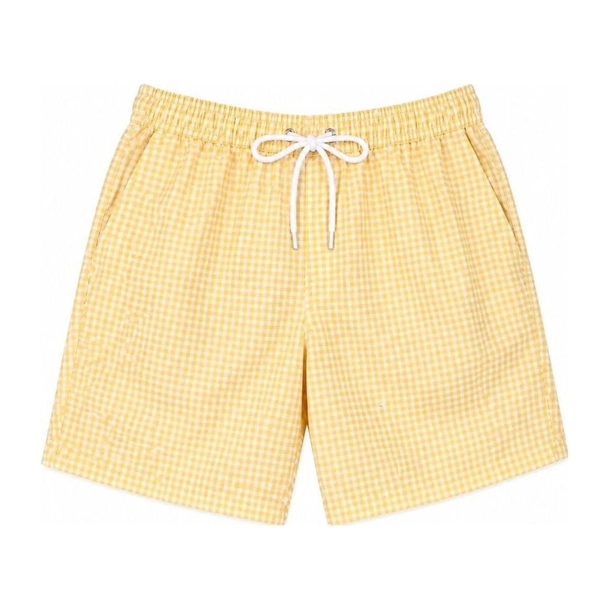 Gingham Swim Shorts